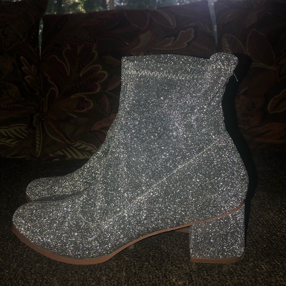 Glitter Sock Booties